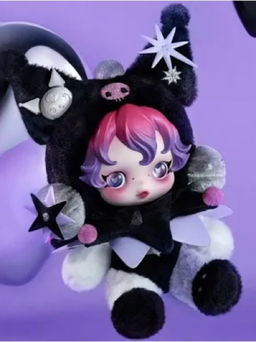 SKULLPANDA Kuromi pendant